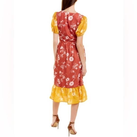 Walter Baker Cara Dress in Carnation Mix Size Large New! - Picture 13 of 14